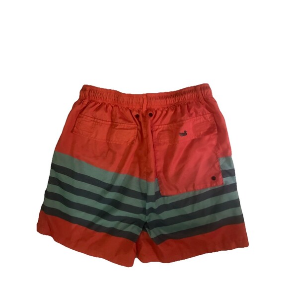 Southern Marsh Swim Trunks Mens Coral Preppy XS - Picture 2 of 4